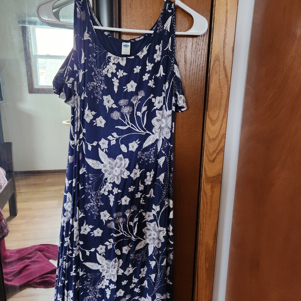 Blue Old Navy dress